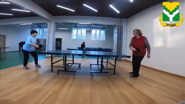Настольный теннис Котловка. Долголетие 55 лет и старше. ГБУ СДЦ Юго-Запад. смотреть онлайн
