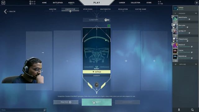 VALORANT LIVE | COMP Grinding Solo смотреть онлайн