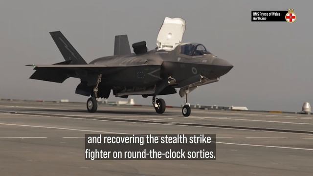 Royal Navy | Aircraft carriers make history on simultaneous F-35B Lightning jet operations смотреть онлайн