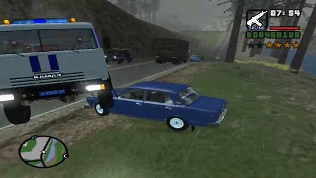 Прохождение GTA San Andreas RUSCAR. Часть 4