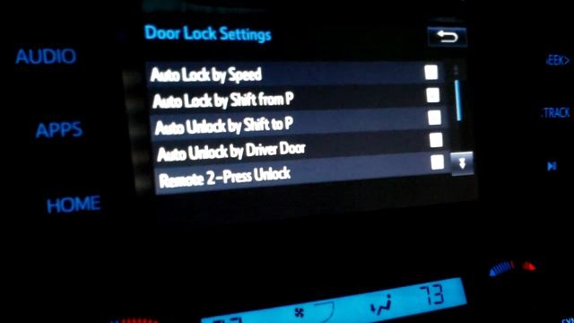 Changing 2017 Rav4 XLE hybrid door lock climate control and headlight timer settings смотреть онлайн