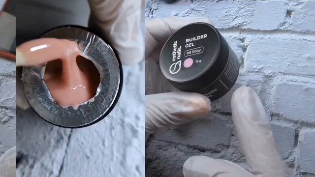 Гели от бренда Estetic Nails НОВИНКА! Тестирование на клиентах смотреть онлайн