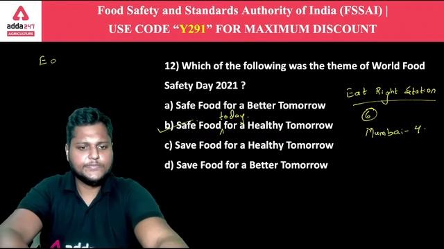 FSSAI Recruitment 2021 | Promoting Safe & Wholesome Food 5 | RUCO & Diet4Life #20 | FSSAI Asst/CFSO смотреть онлайн