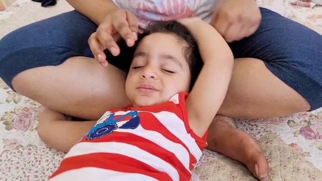 How To Massage Baby Nose To Make It Sharp | Baby Nose Massage For Sharp Nose смотреть онлайн
