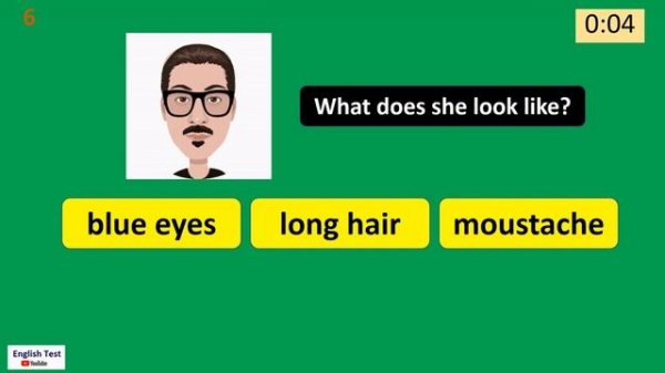 Physical Appearance Quiz for Kids