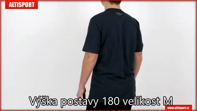 pánské triko s krátkým rukávem under armour cc sportstyle logo 1257615 černá смотреть онлайн