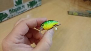 Распаковка посылки с воблером Generic Craft Ripple