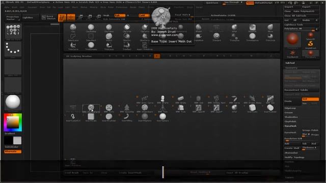 Zbrush CZ ulozeni projektu,import,export смотреть онлайн
