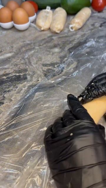 Куриные сосиски у вас дома #рекомендации #рецепт #рилс #готовимдома #сосиски #дома #burjkhalifa