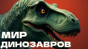 Мир динозавров 🦖 | След тираннозавра ✨