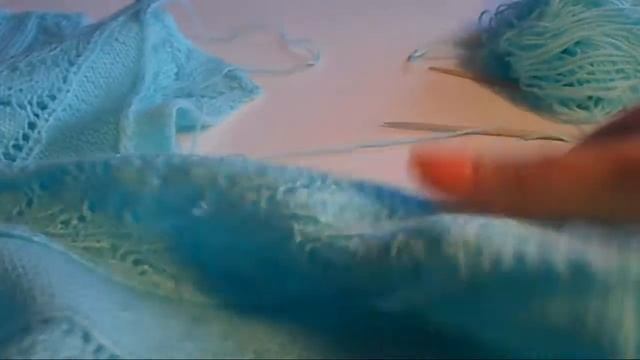 Как связать спицами ажурную тунику Часть 2 из 2