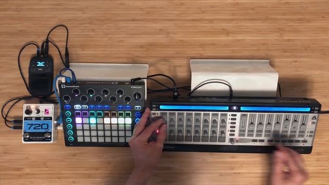 Circuit Under Water by Waveformer - Novation Circuit, ReMOTE ZeRO SL, EHX 720, Korg KP2S смотреть онлайн