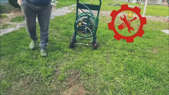 Удобная катушка для шланга дачнику, огороднику и садоводу