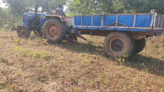 Eicher 380 Rline Tractor dhan ki Trolley Parformesh chadai Eicher 380 40 HP Tractor Pawer смотреть онлайн
