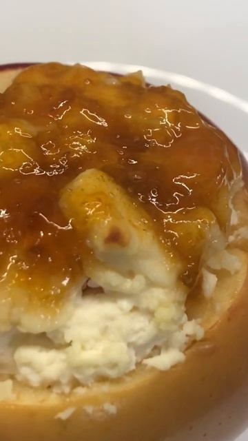 Simple Breakfast🥰 Baked Apples In With Cottage Cheese #recipe #desert #easyrecipe #breakfast
