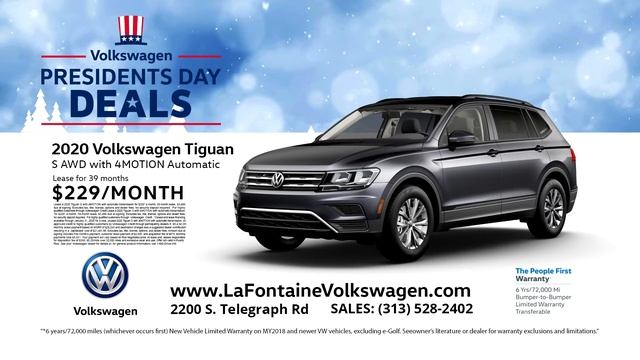 February Offer: 2020 Volkswagen Tiguan S AWD with 4 Motion only $229/Month! смотреть онлайн
