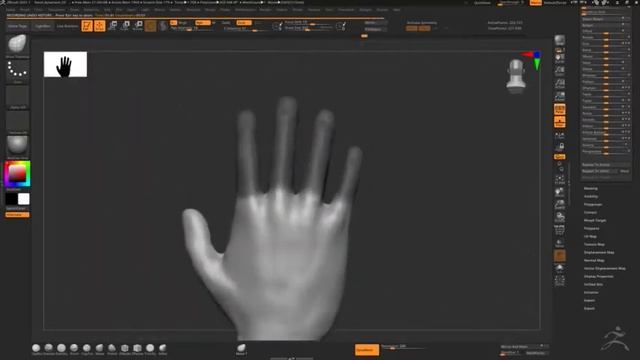 Hand Study | ZBrush Sculpture | Timelapse смотреть онлайн