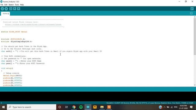 Home Automation | Smart Home | NodeMcu ESP8266 | Nibin Antony смотреть онлайн
