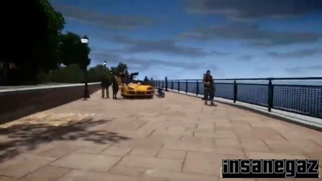 Grand Theft Auto IV 2010 Noble M600 Bicolore Crash Testing HD смотреть онлайн