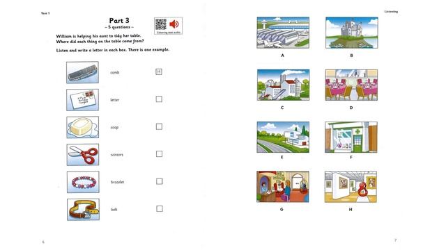 A2 Flyers 4 - Authentic Practice Test -Test 1