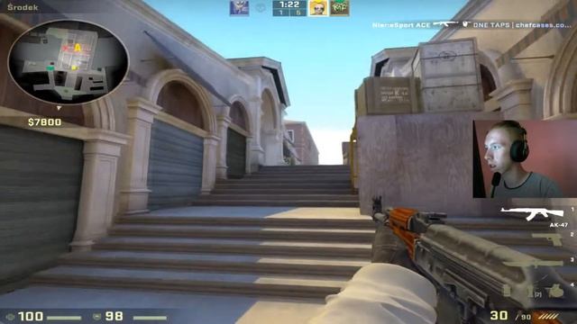 CS:GO - Skrzydłowy razem z ACE'm смотреть онлайн