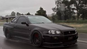 Снова дрифт на R34