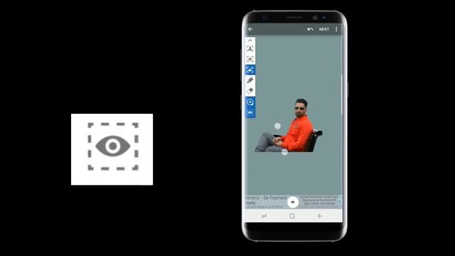 Blur Photos Background On Phone