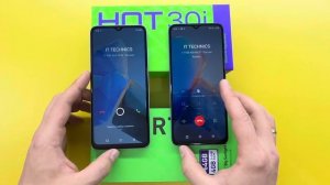 Two Infinix incoming Calls Hot 30i vs Smart 7 Outgoing Call