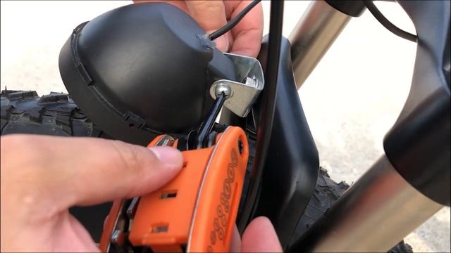 2020 Himiway Cruiser All-terrain Electric Bikes Full Fender Installation