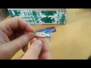 Распаковка посылки с блесной Кастмастер Ooshima 1103