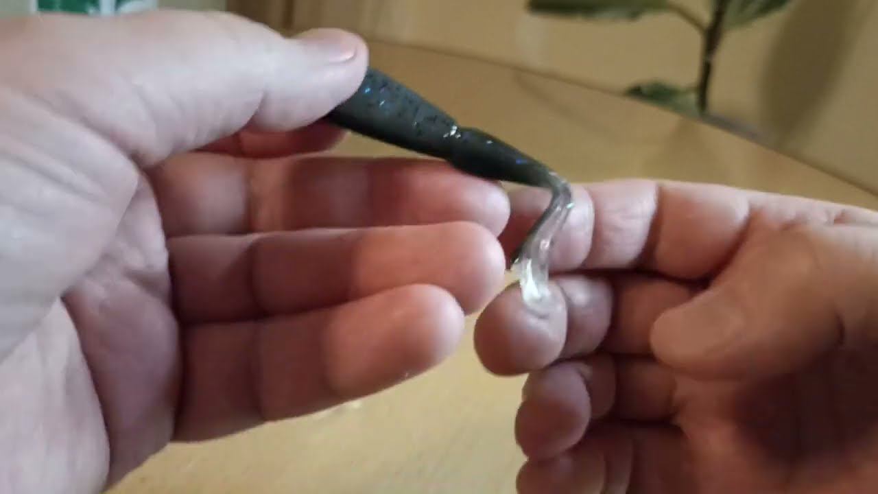 Распаковка посылки с мягкой приманкой 13 Fishing Vertigo Minnow Dropshot
