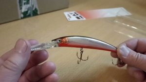 Распаковка посылки с воблером BAT Lucky Strike 4527110 по заказу Fmagazin