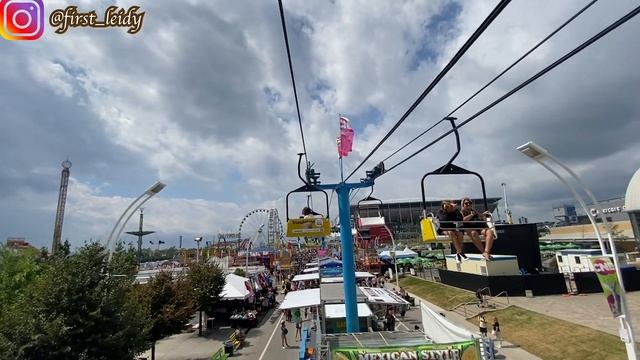 Toronto Vlog: We Spent A Whole Day At The CNE  2023 | Epic Fun Amusement Park Rides And Games!
