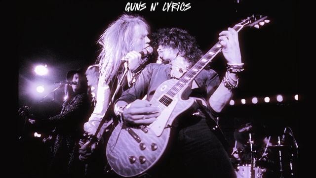 Guns N' Roses - Nightrain / Lyrics