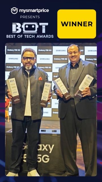 Samsung Took Home A Whopping 8 Awards At This Year's MySmartPrice Best Of Tech Awards!