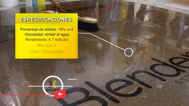 Blender Denso Hard - Densificador para Concretos Pulidos y Abrillantados - Características смотреть онлайн