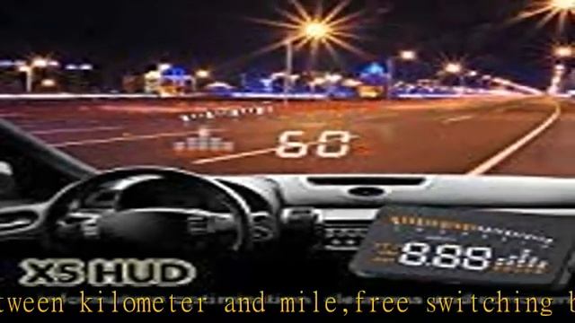 Ricoy 3inch OBD2 OBD II X5 Car GPS HUD Head Up Display Overspeed Alarm Warning System Safety смотреть онлайн