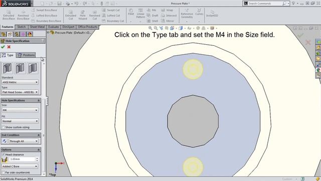 Getting Started Tutorial Part-1 (SolidWorks) смотреть онлайн