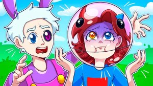 ❤️ Майнкрафт но Я СТАЛА ПОМОЩНИКОМ ПУЗЫРЬКОМ и ЗАТРОЛЛИЛА СКРЕТЧА