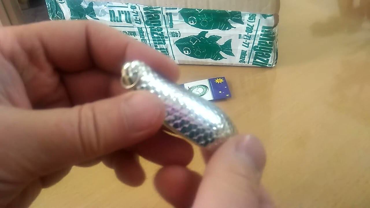 Распаковка посылки с блесной Viva Twin двойная 5208