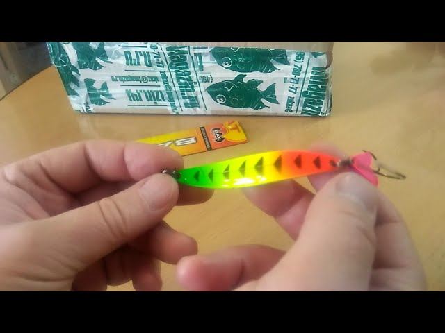 Распаковка посылки с блесной BAT 5031