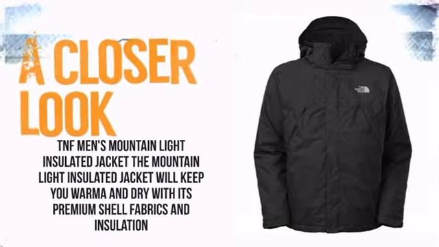 The North Face Mountain Light Insulated Jacket Men's- TNF Black/TNF Black - TheSkiBum.com смотреть онлайн