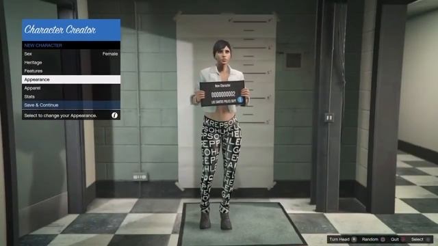 How To Make Sexy Girl Character : GTA 5 Online