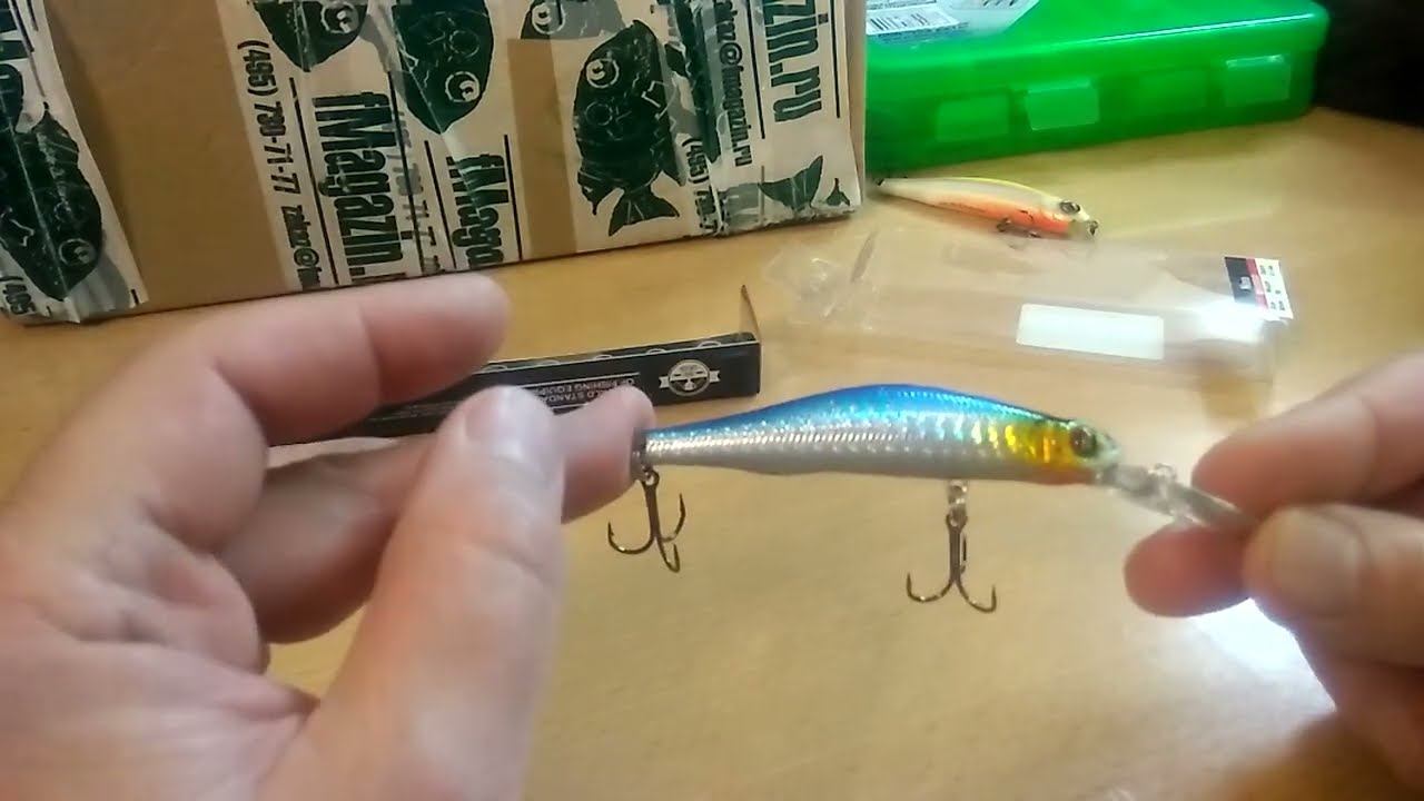 Распаковка посылки с воблером BAT BS-10 Neo