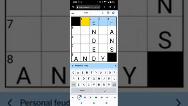 Speedsolving the NY Times Mini Crossword! (1 Aug 23) смотреть онлайн