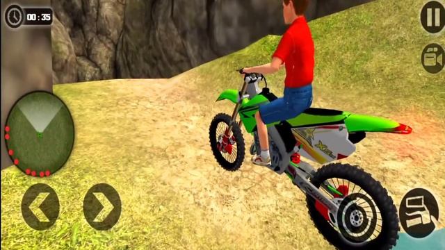 Downhill Kid Offroad Dirt Bike Rider Motorcycle Driving Simulator#18 - Best Android Gameplay UYNB смотреть онлайн