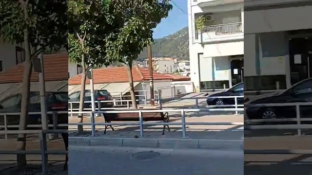 Прогулка по улицам Игуменицы, Греция. Не плохой городок для жизни и отдыха... смотреть онлайн