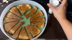 Часы из эпоксидной смолы и спила дуба вариант2