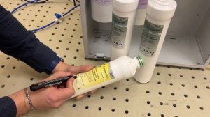 Замена картриджей MFC 13 и ACC 13  в установках Аквалаб.