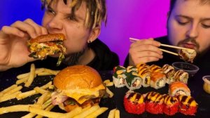 Mukbang Rolls 🇯🇵 & Hot Dogs 🇩🇪 ASMR